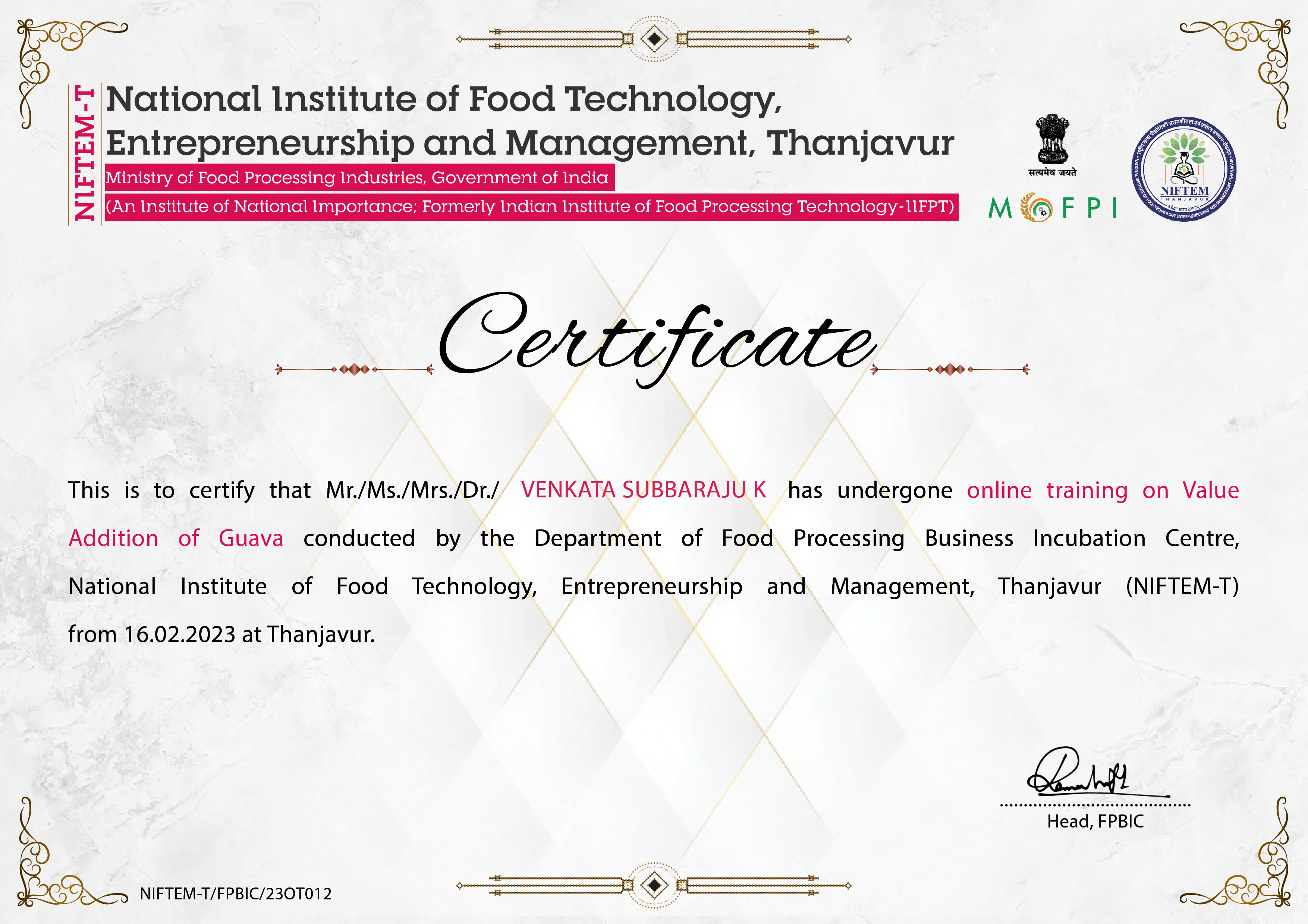 Value Addition of Guava