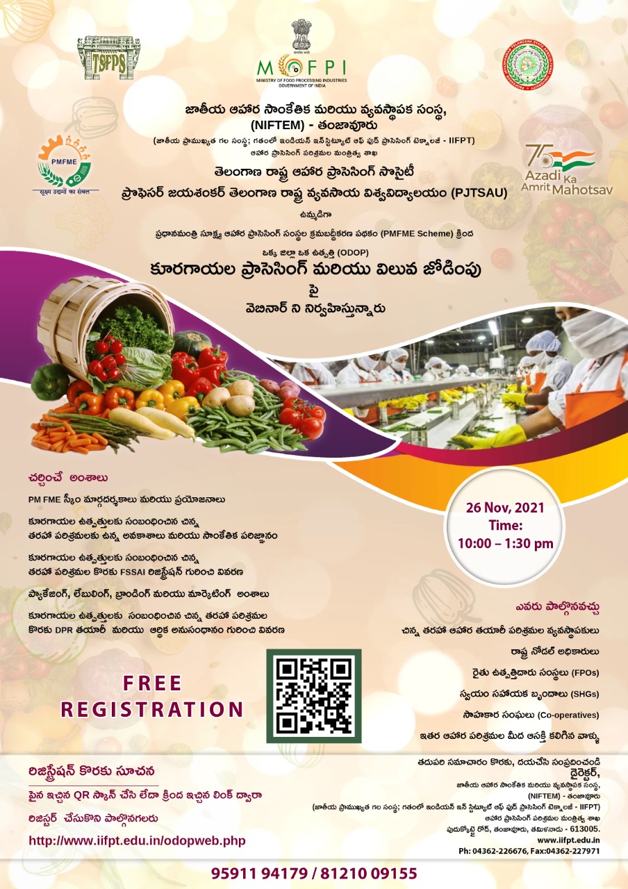 FoodProcessing-Telangana
