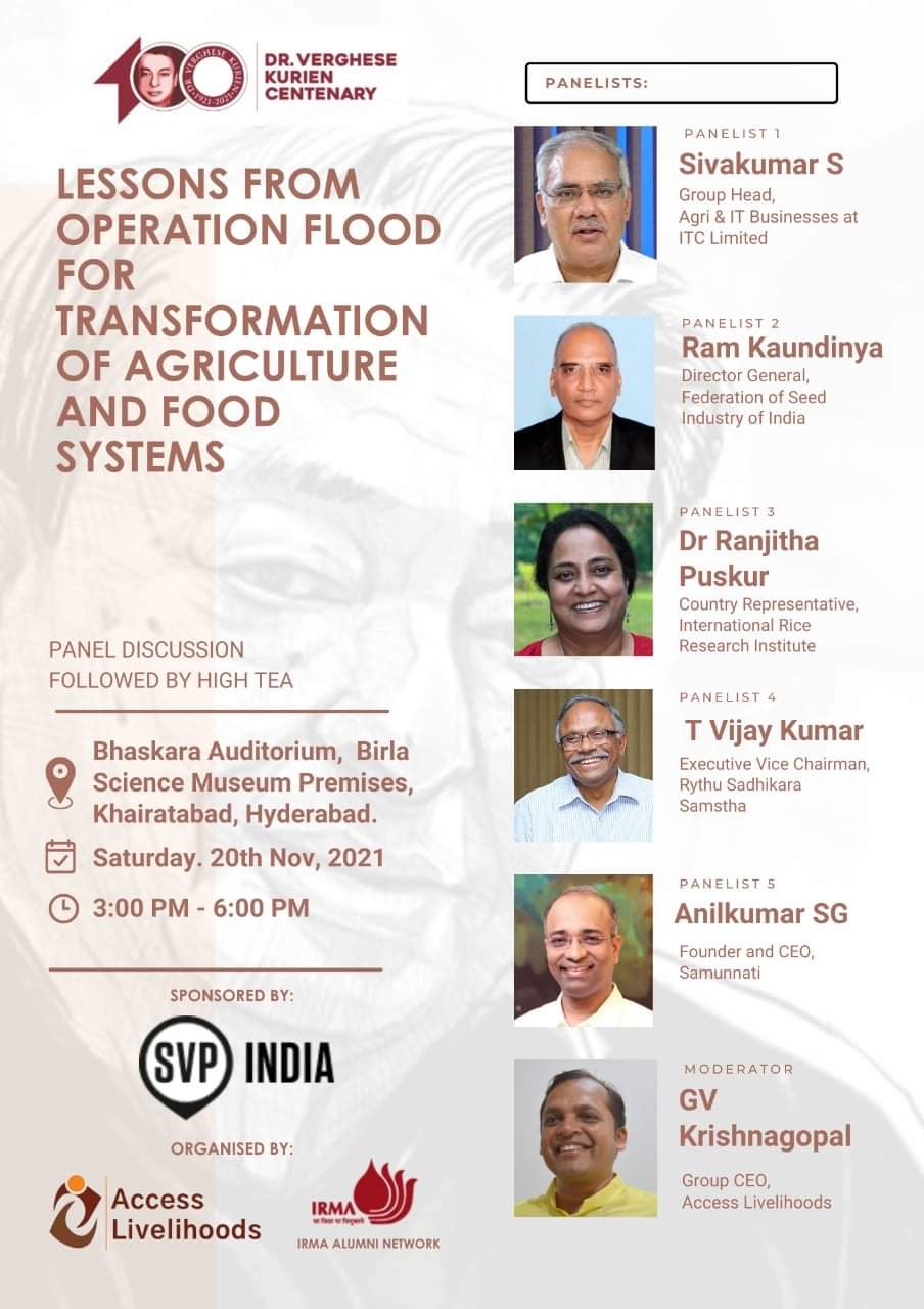 Lessons from operation flood